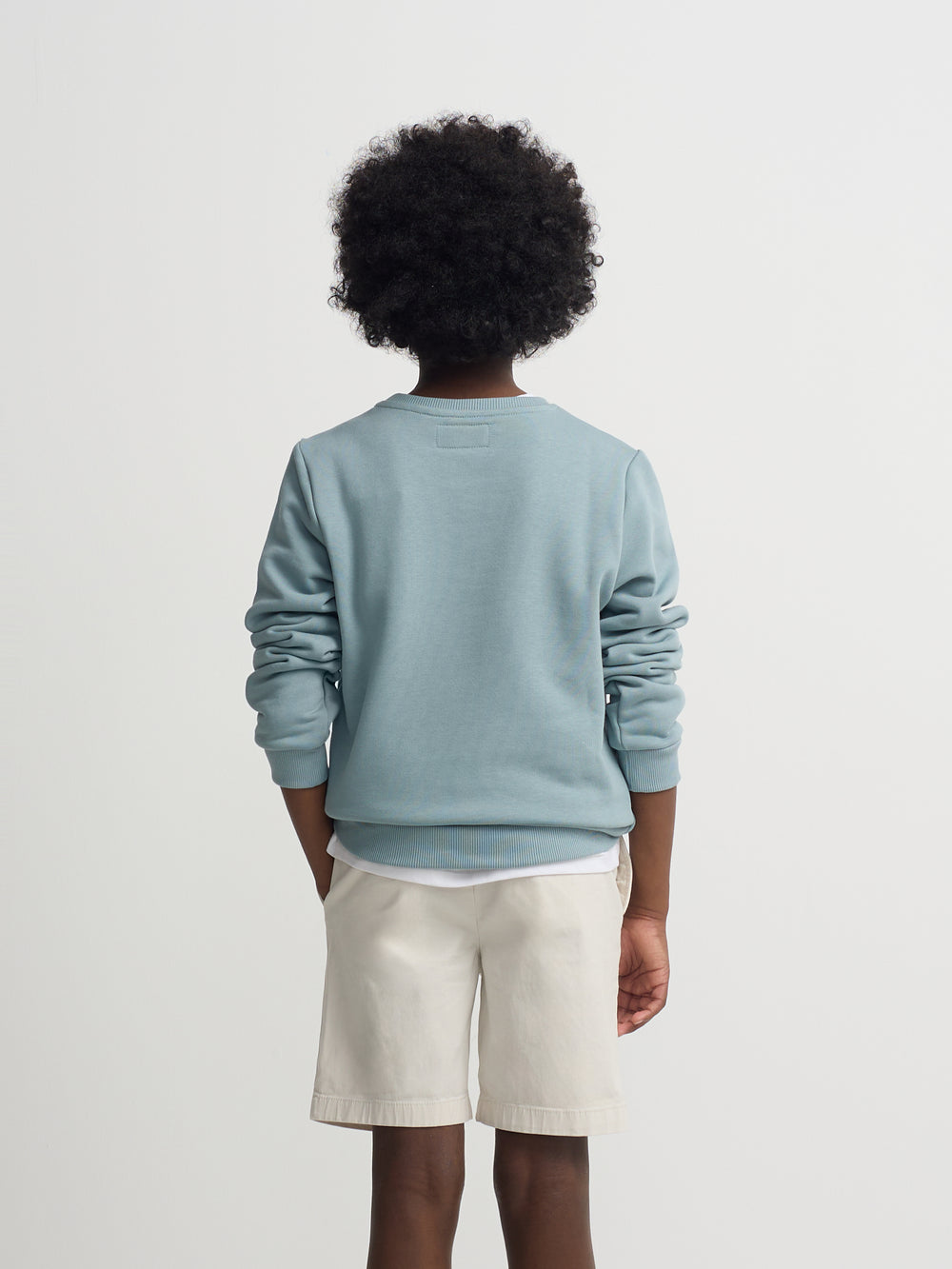 Sudadera kids Silbon raqueta media verde