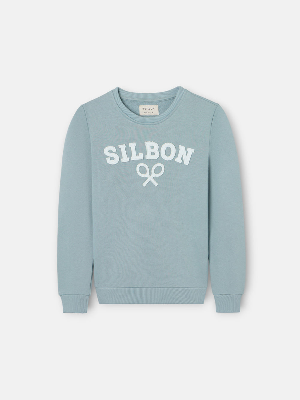 Sudadera kids Silbon raqueta media verde