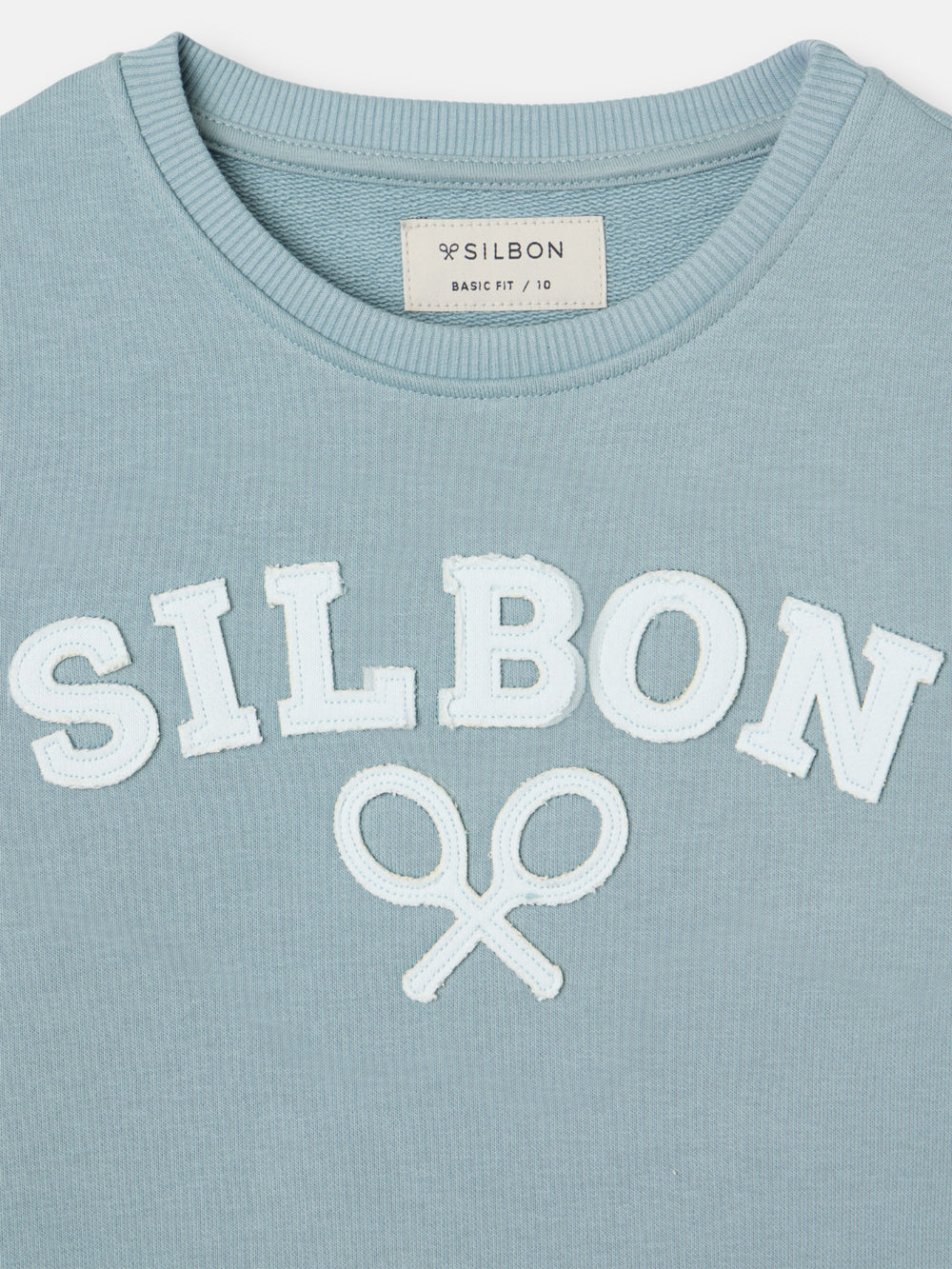 Sudadera kids Silbon raqueta media verde