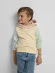Kids multicolor hoodie yellow