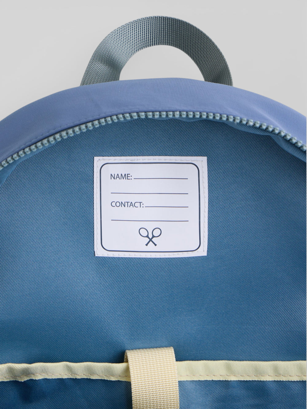 Sac à dos enfant fermeture éclair couleurs bleu