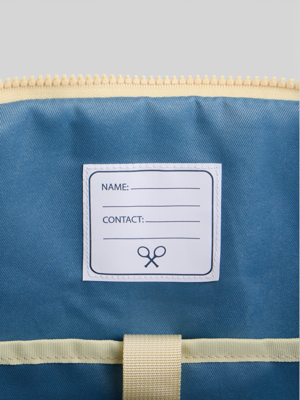 Bolsa kids cremallera colores azul