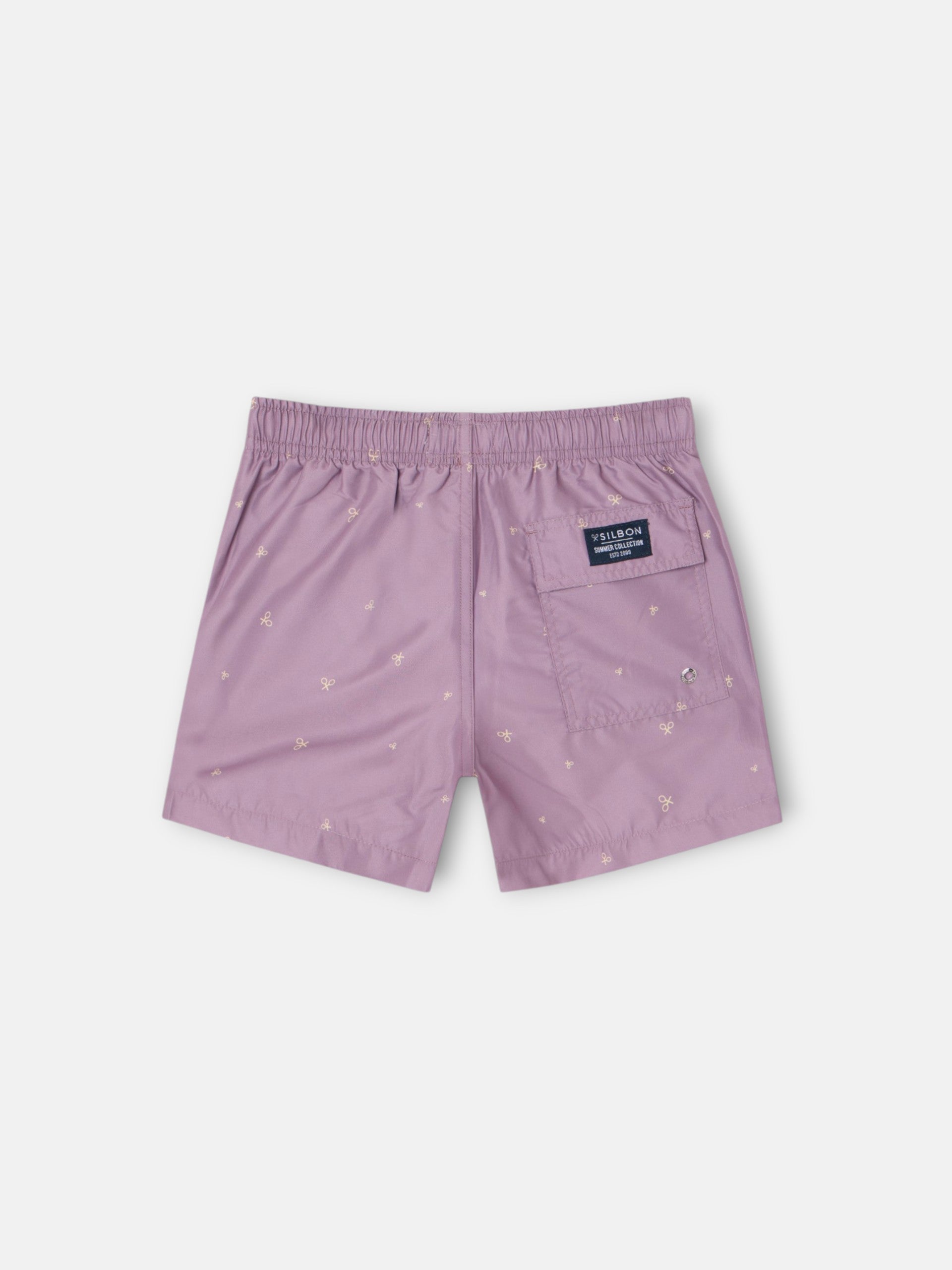 Maillot de bain enfant multiraquette bordeaux