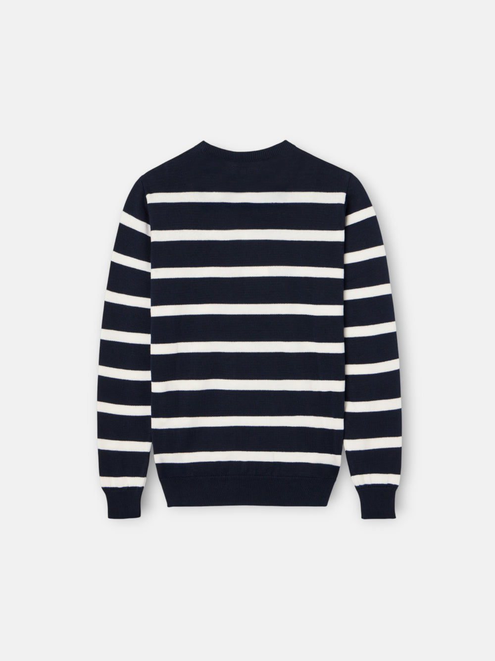 Navy blue striped kids sweater