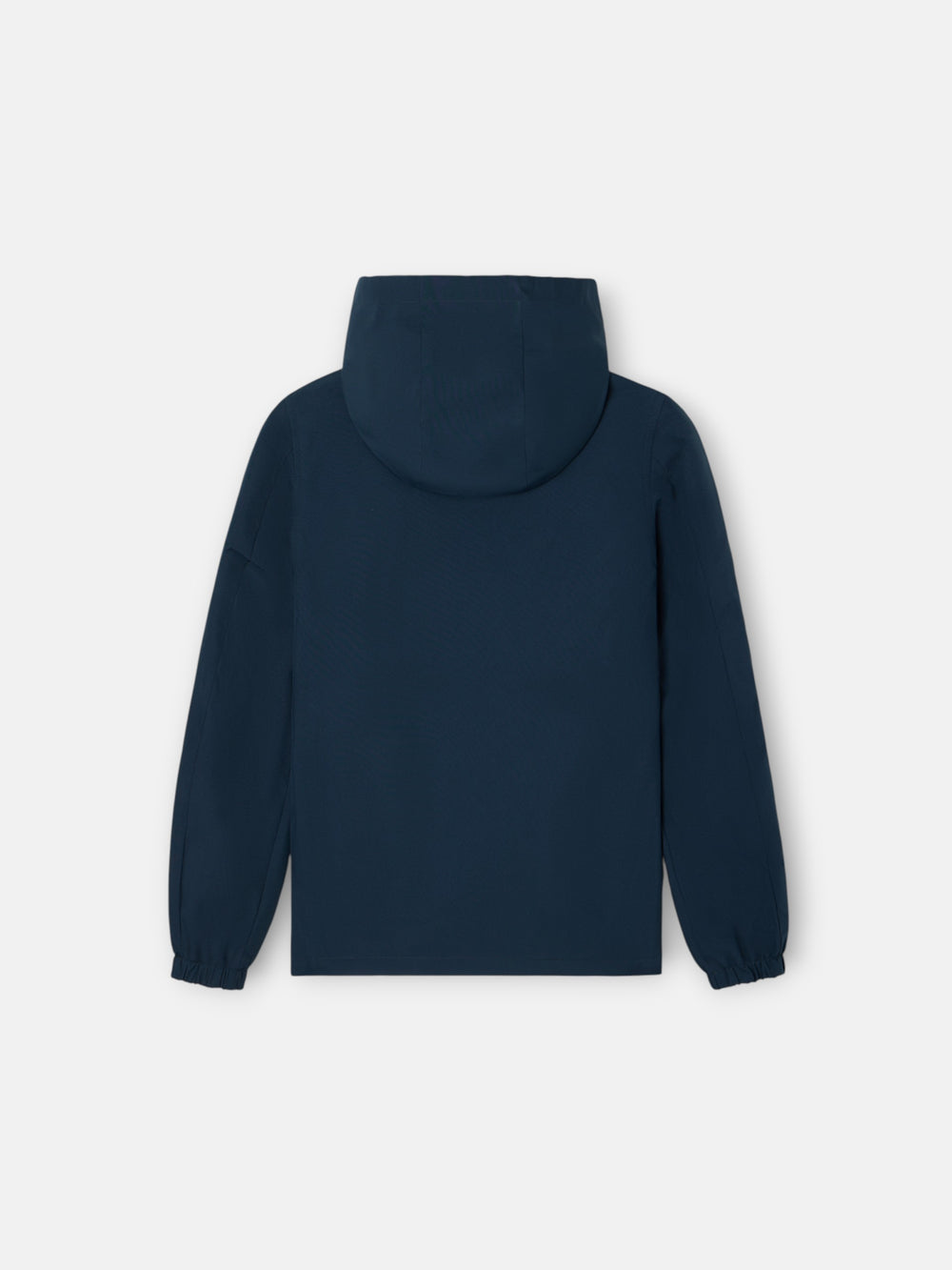 Kids multicolor zip-up windbreaker navy blue