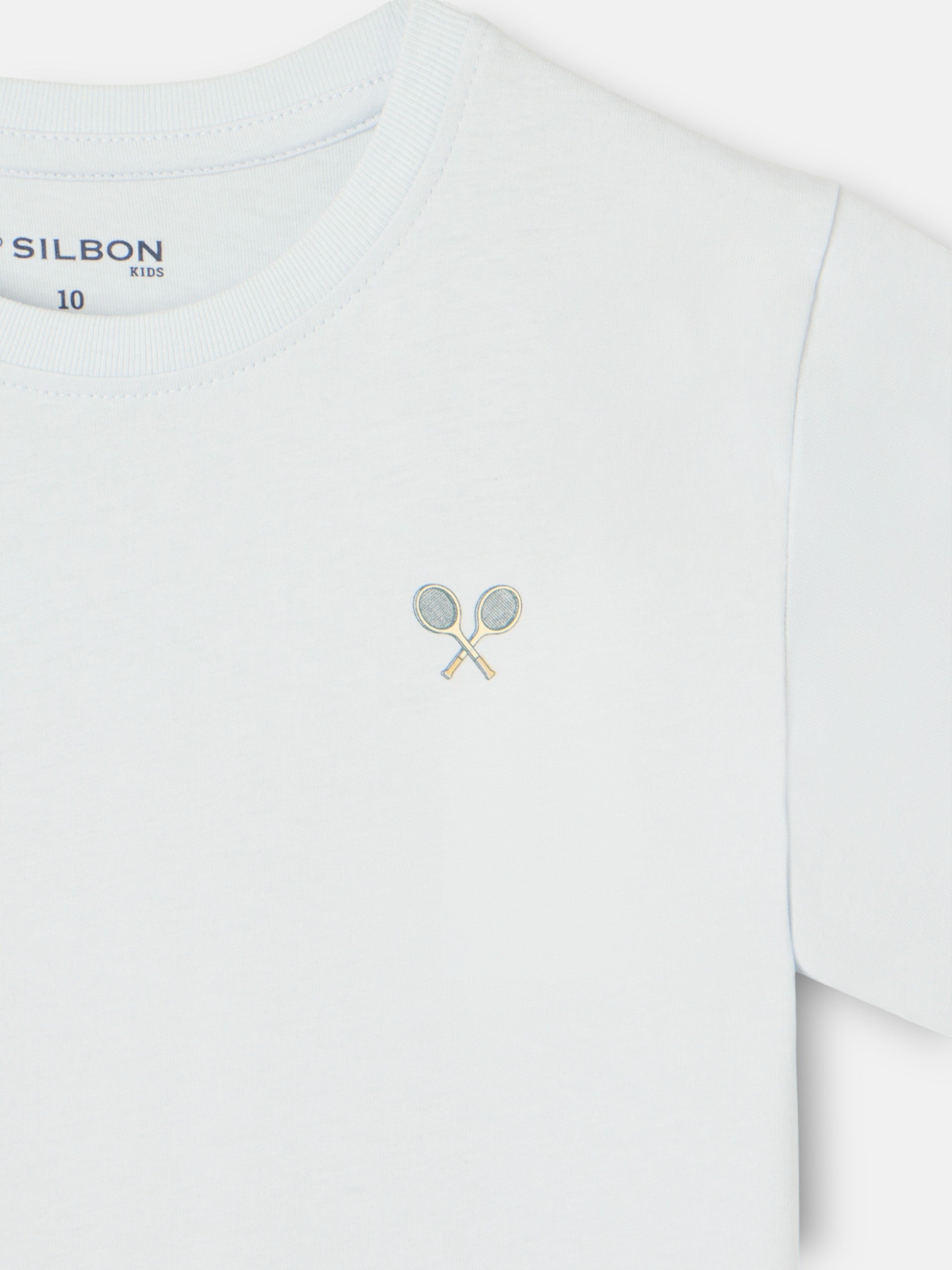 Camiseta kids Silbon club azul claro