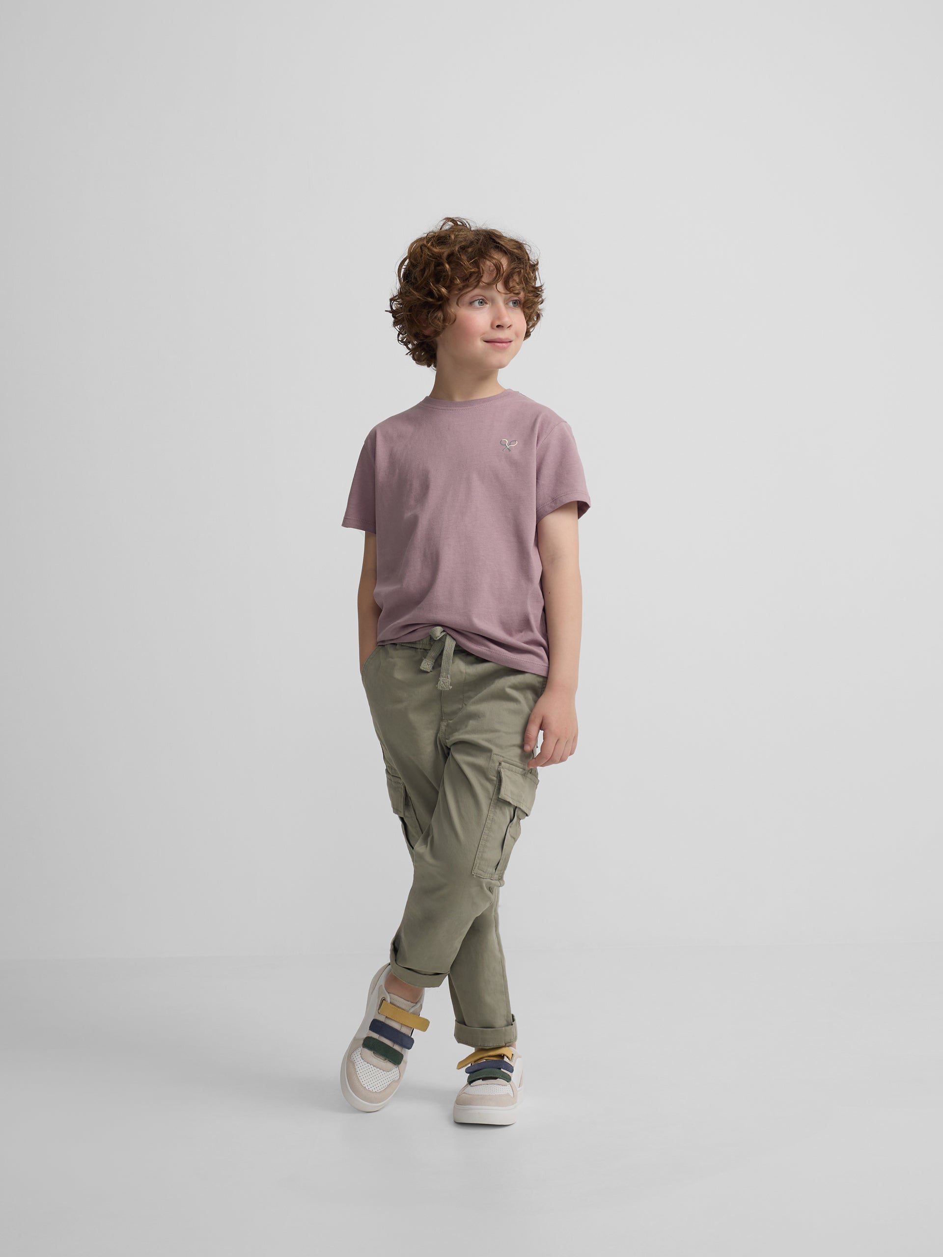 Camiseta kids Silbon Formentera burdeos