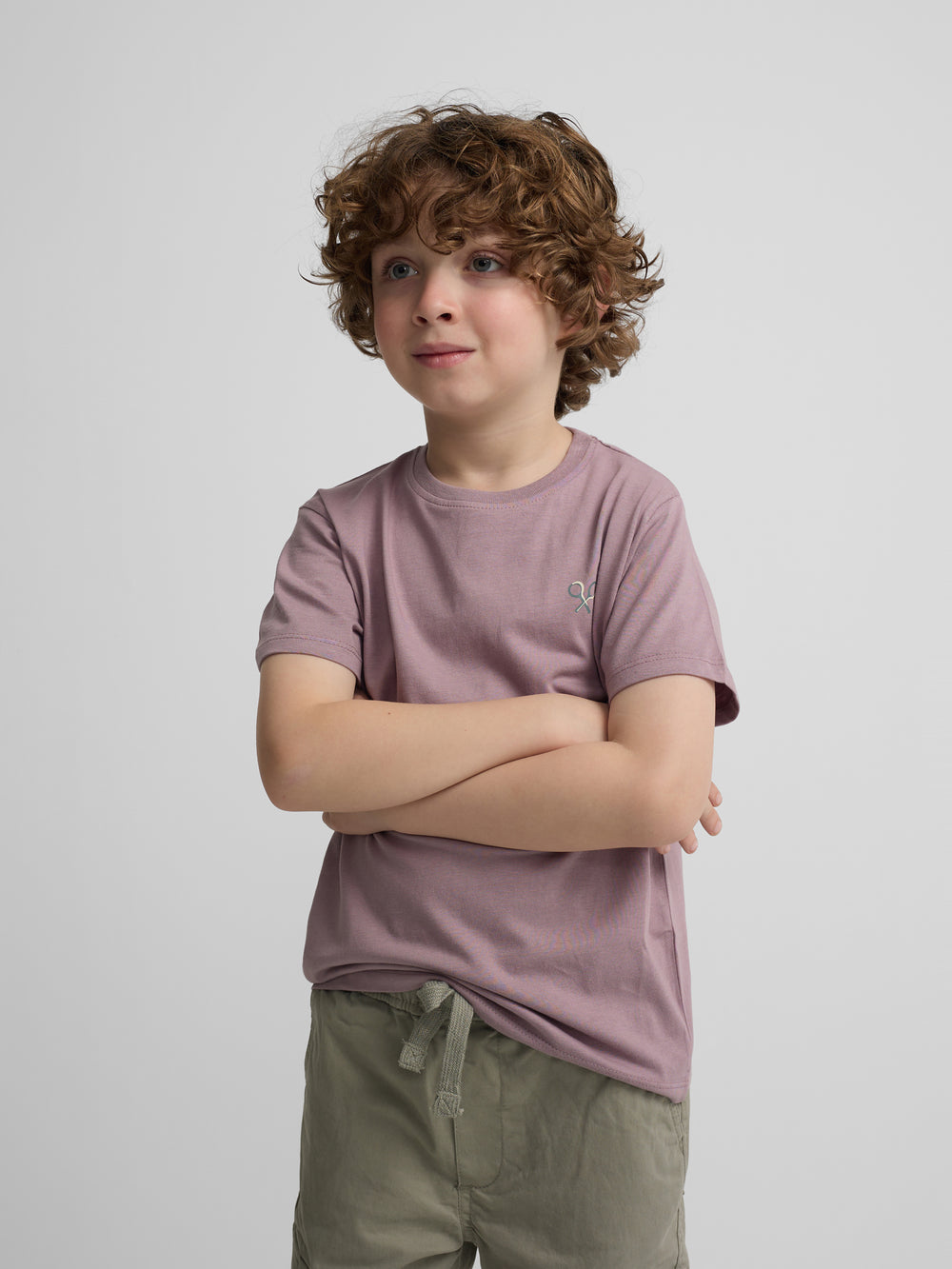 T-shirt enfant Silbon Formentera bordeaux