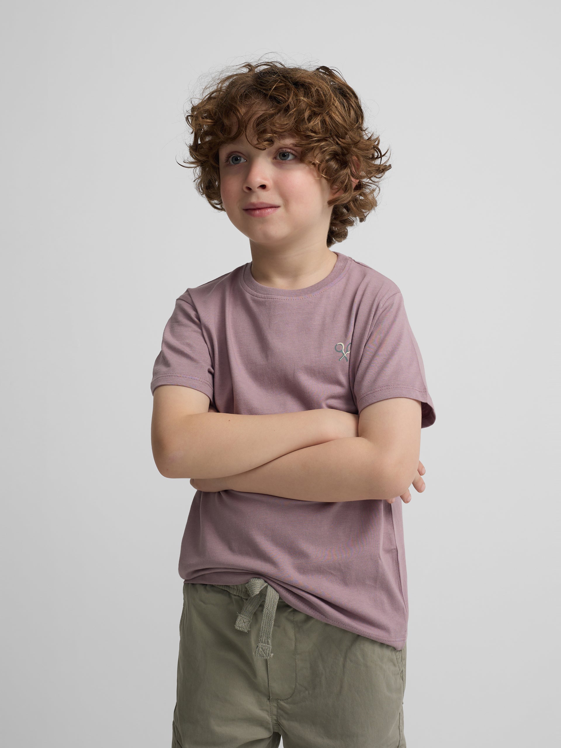 Camiseta kids Silbon Formentera burdeos