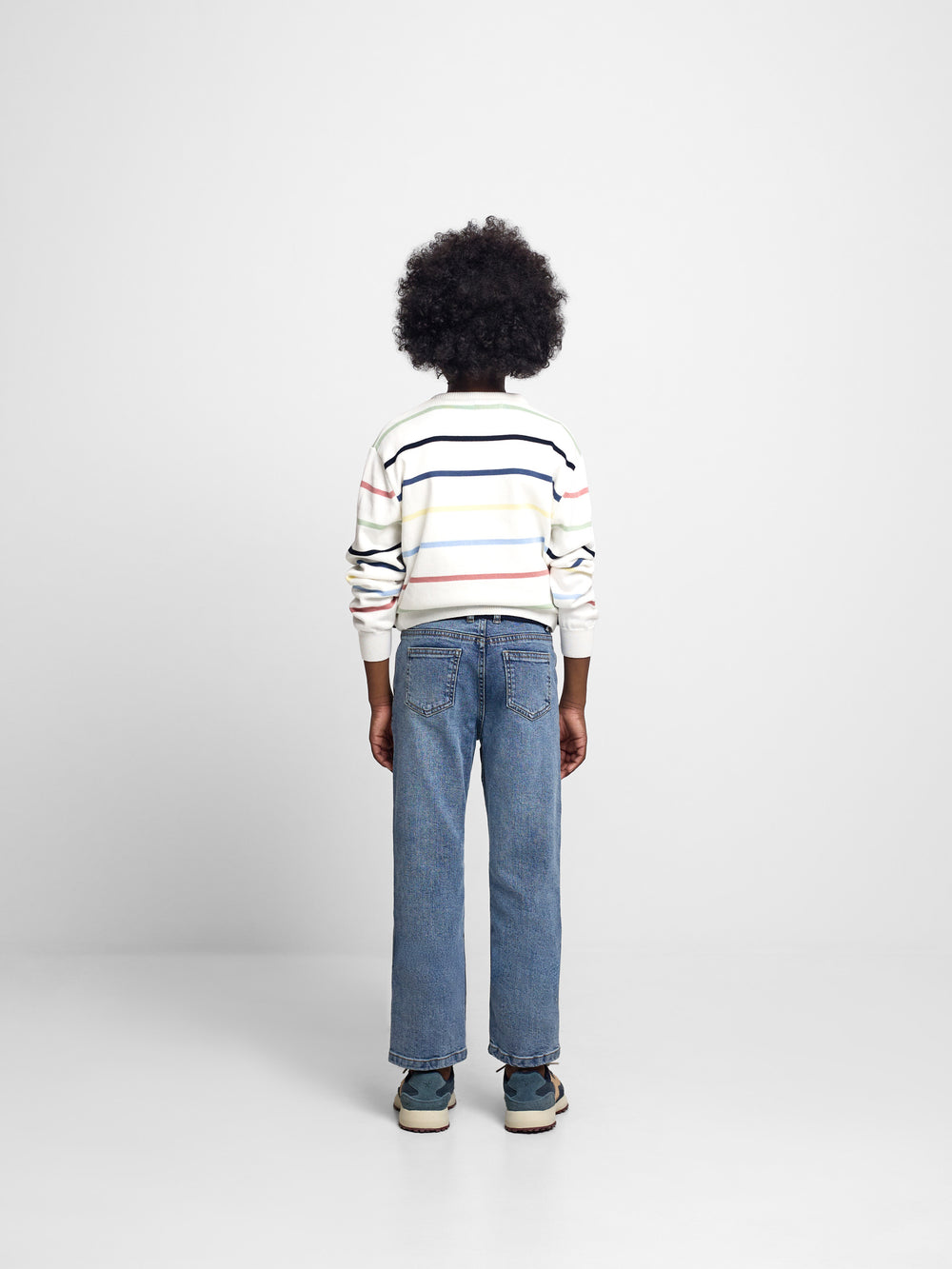 Kids' multicolor striped sweater