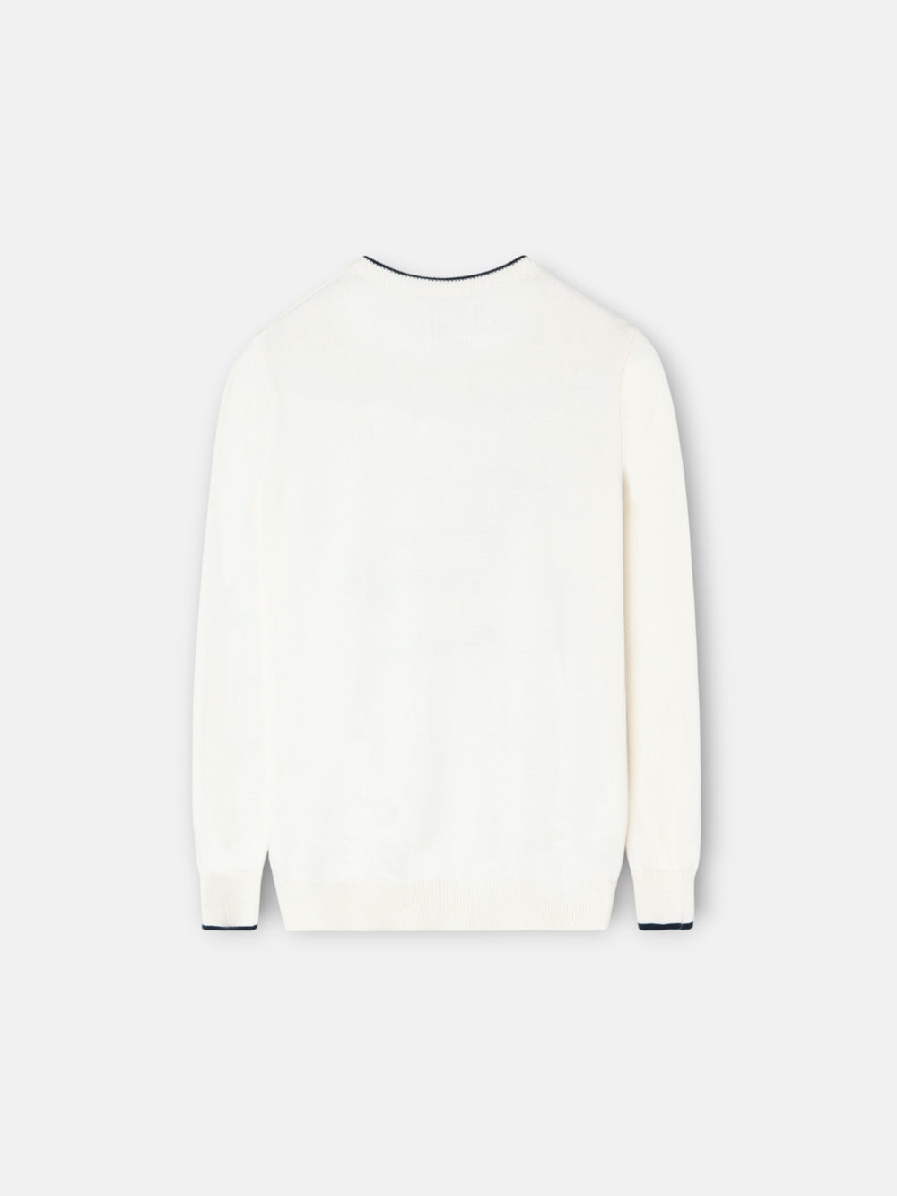 Kids cream dog sweater