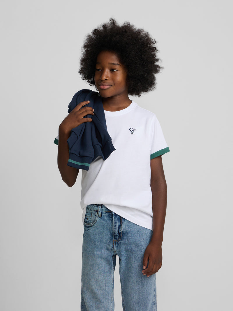 T-shirt enfant Silbon CCF blanche