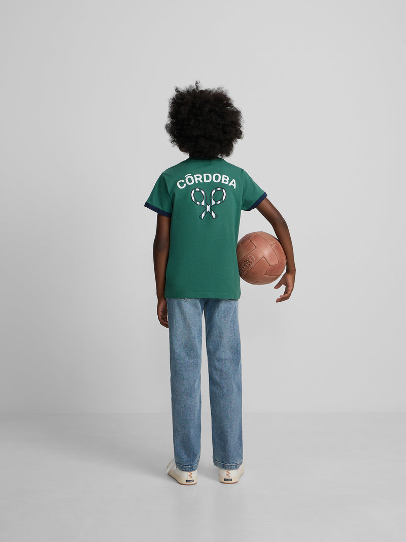 T-shirt enfant Silbon CCF vert