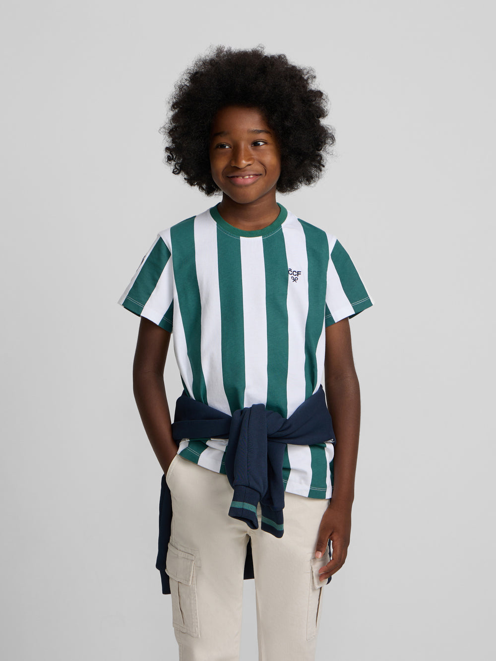 Camiseta kids silbon CCF franjas