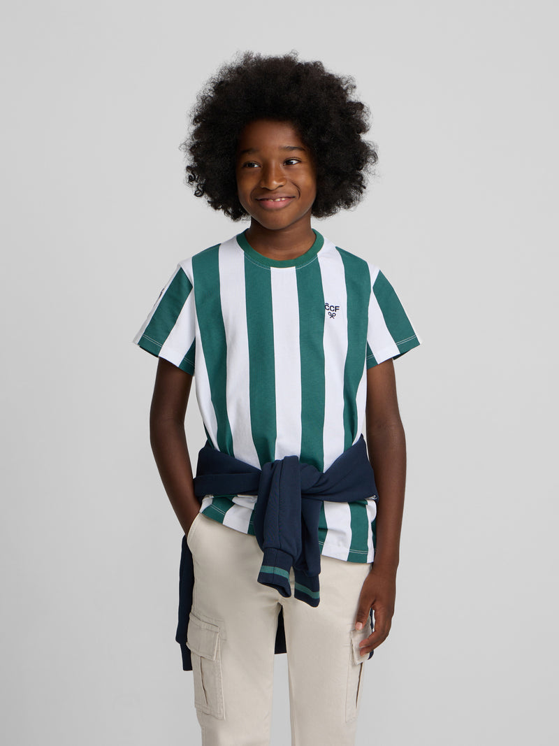T-shirt enfant Silbon CCF rayures