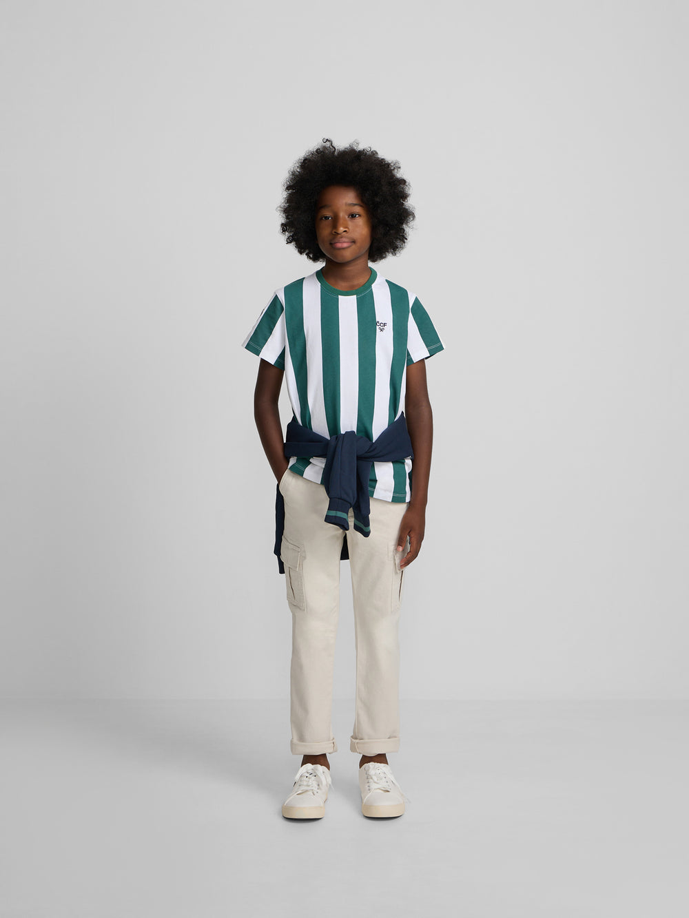 Camiseta kids silbon CCF franjas