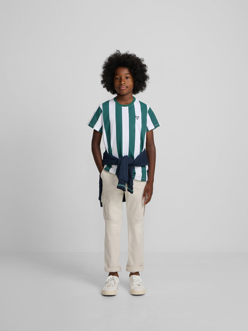 T-shirt enfant Silbon CCF rayures