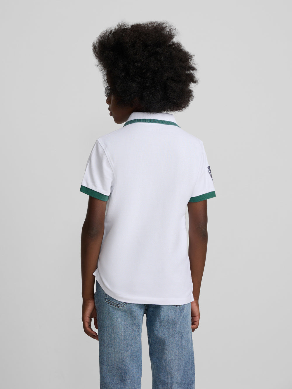 Polo kids silbon CCF blanco