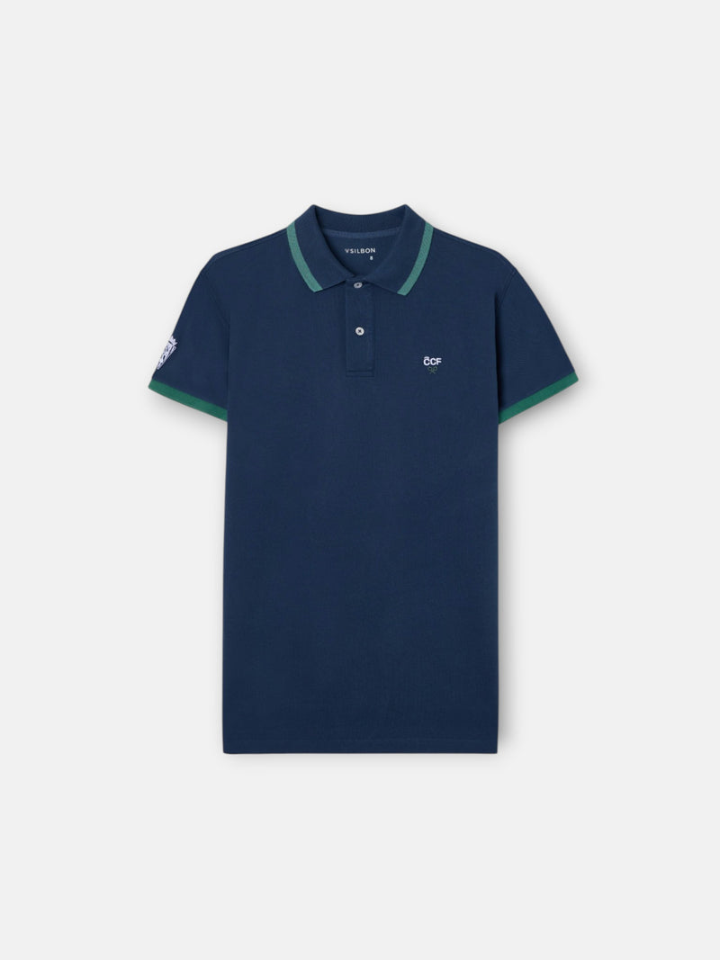 Polo kids silbon CCF azul marino