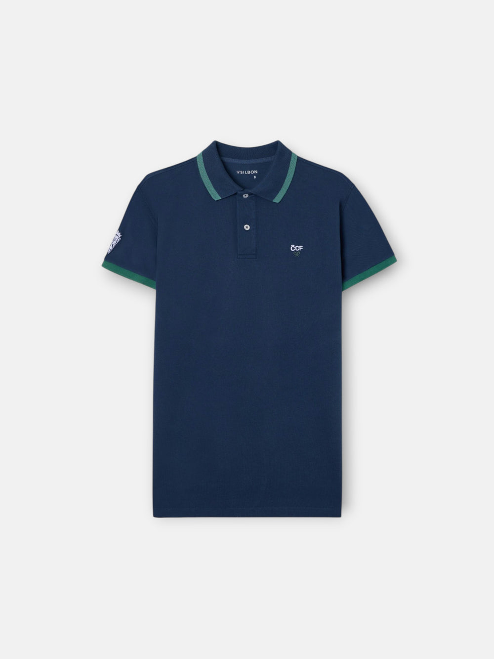 Polo kids silbon CCF azul marino