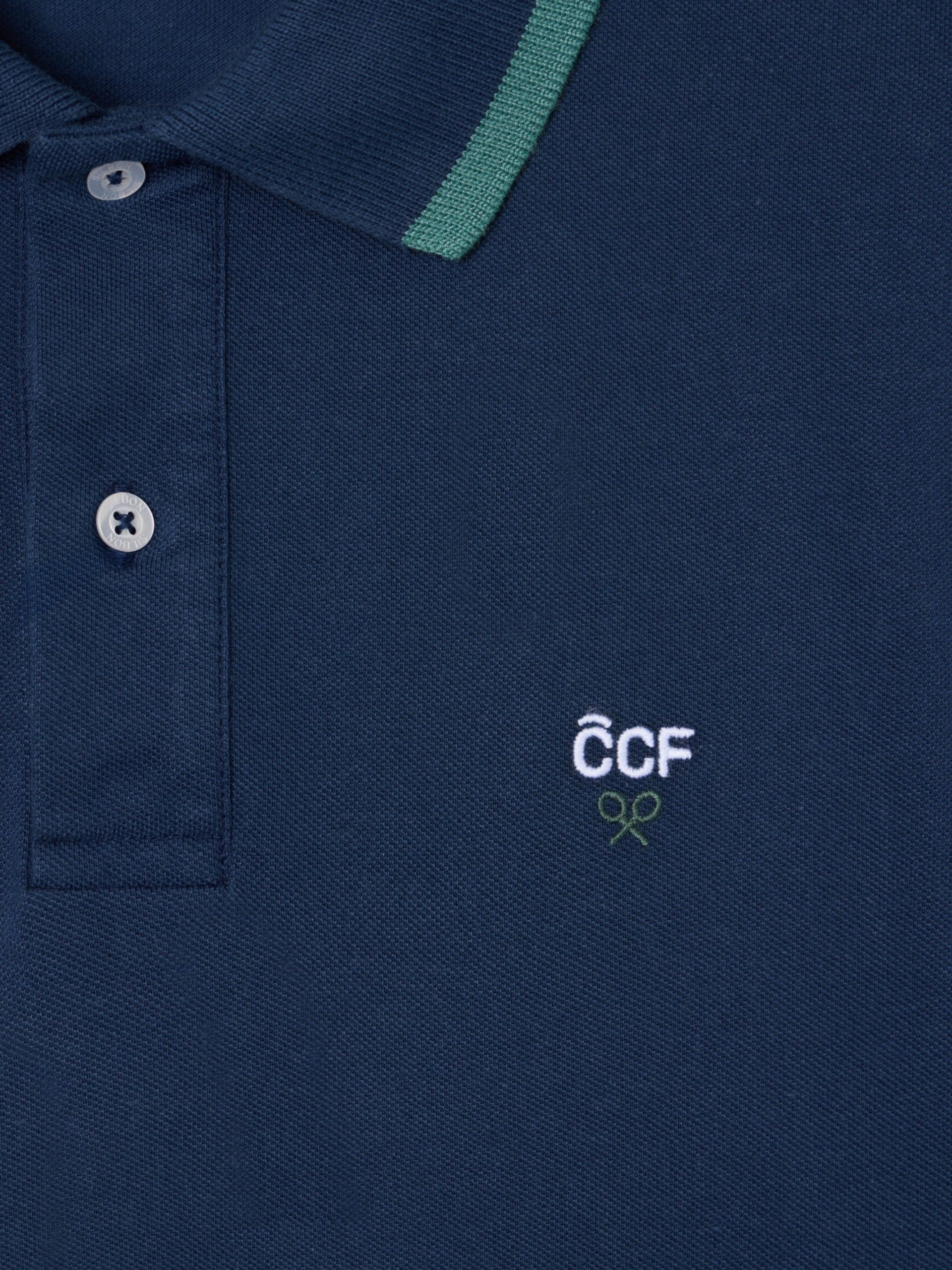 Polo kids silbon CCF azul marino