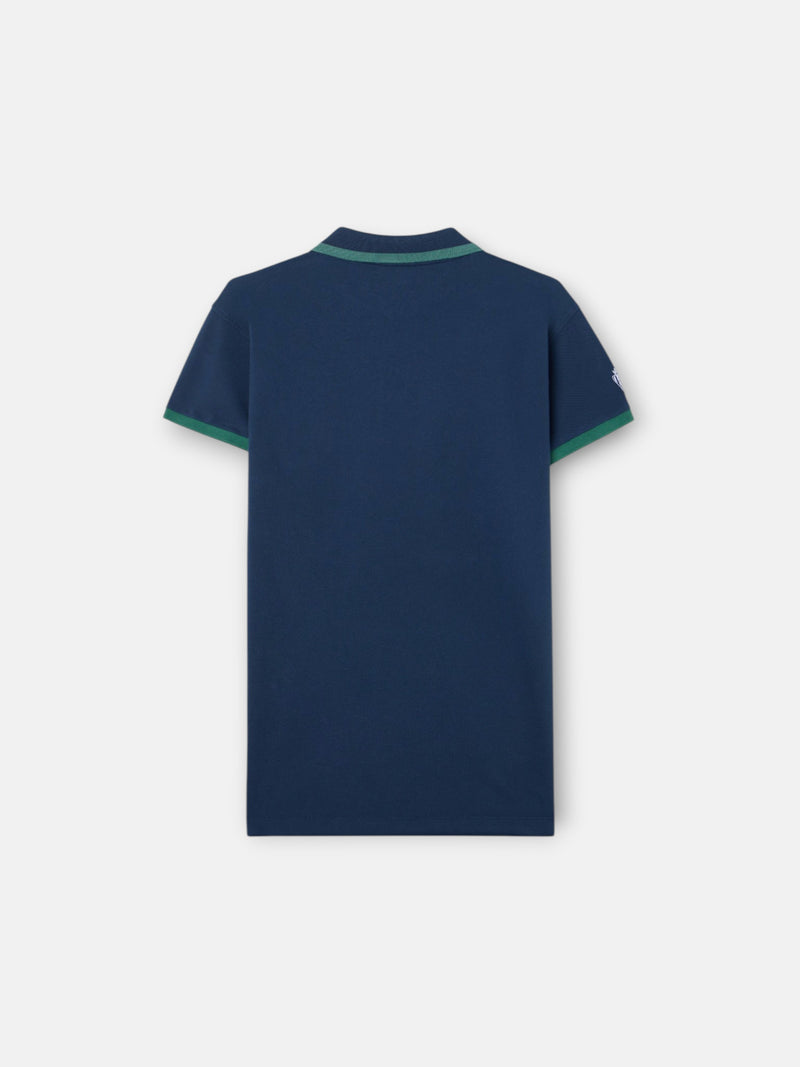 Polo kids silbon CCF azul marino