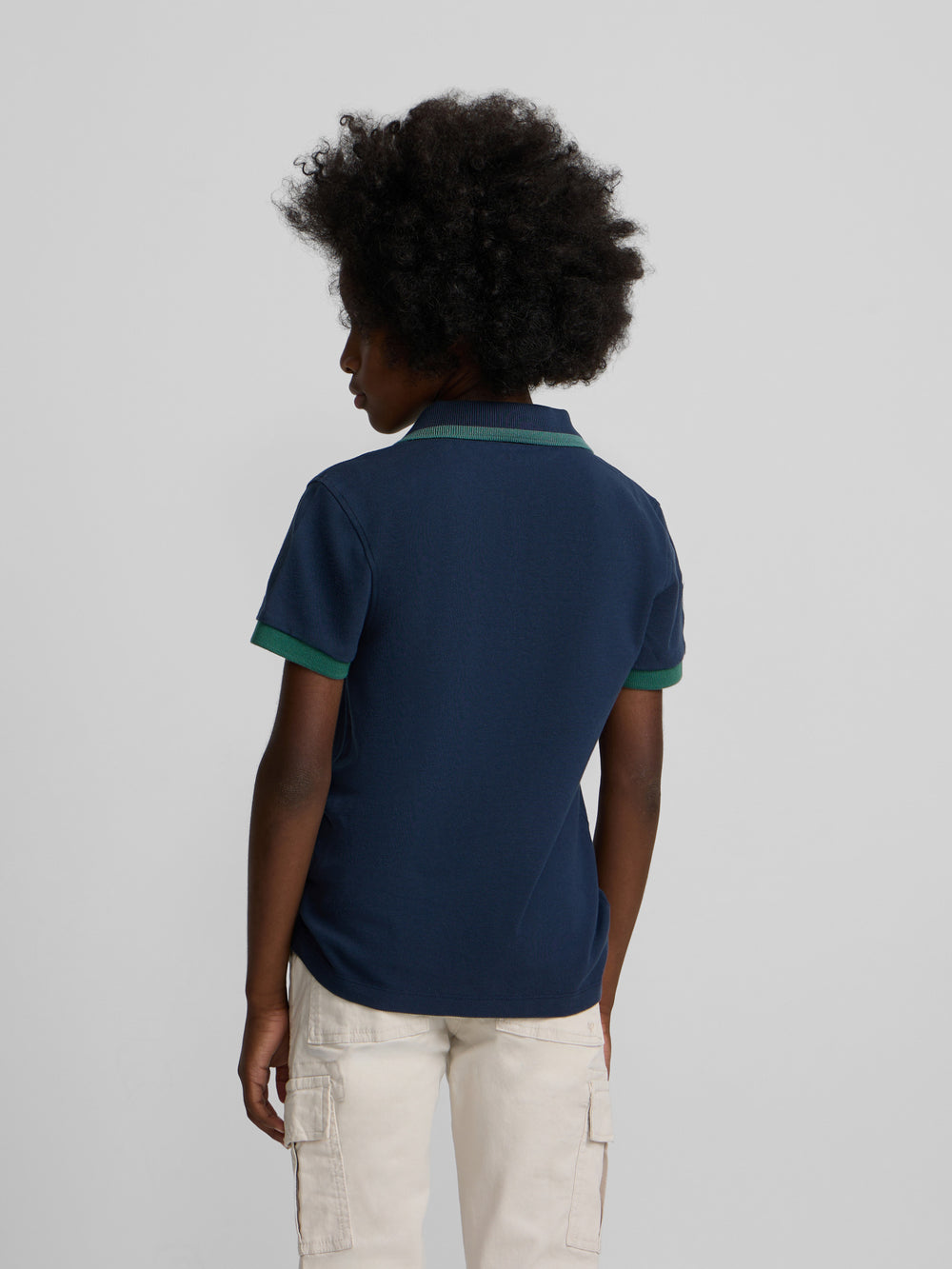 Polo kids silbon CCF azul marino