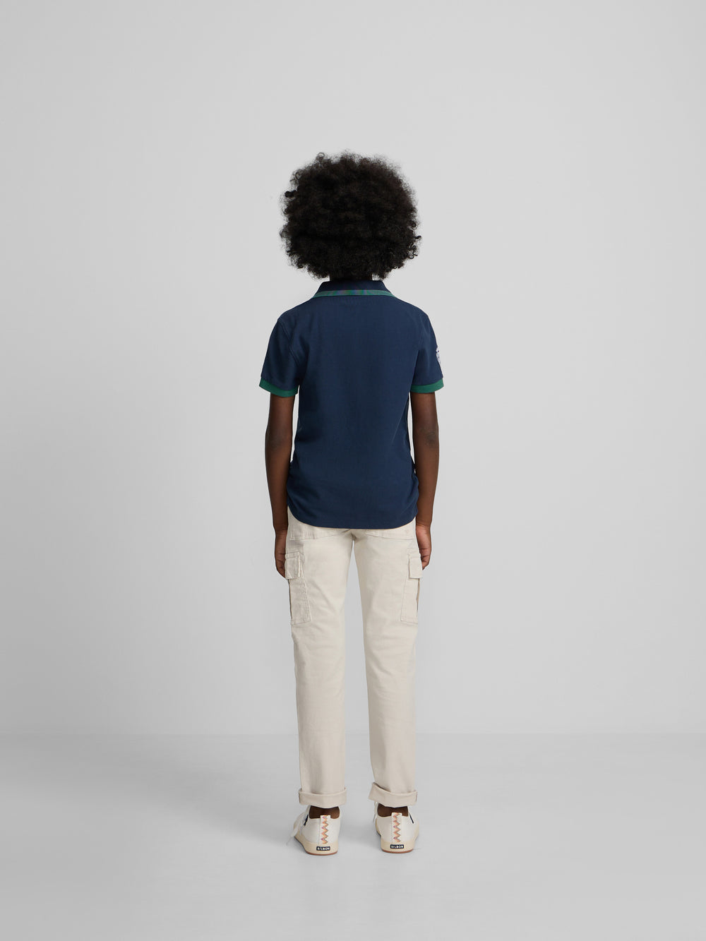 Polo kids silbon CCF azul marino