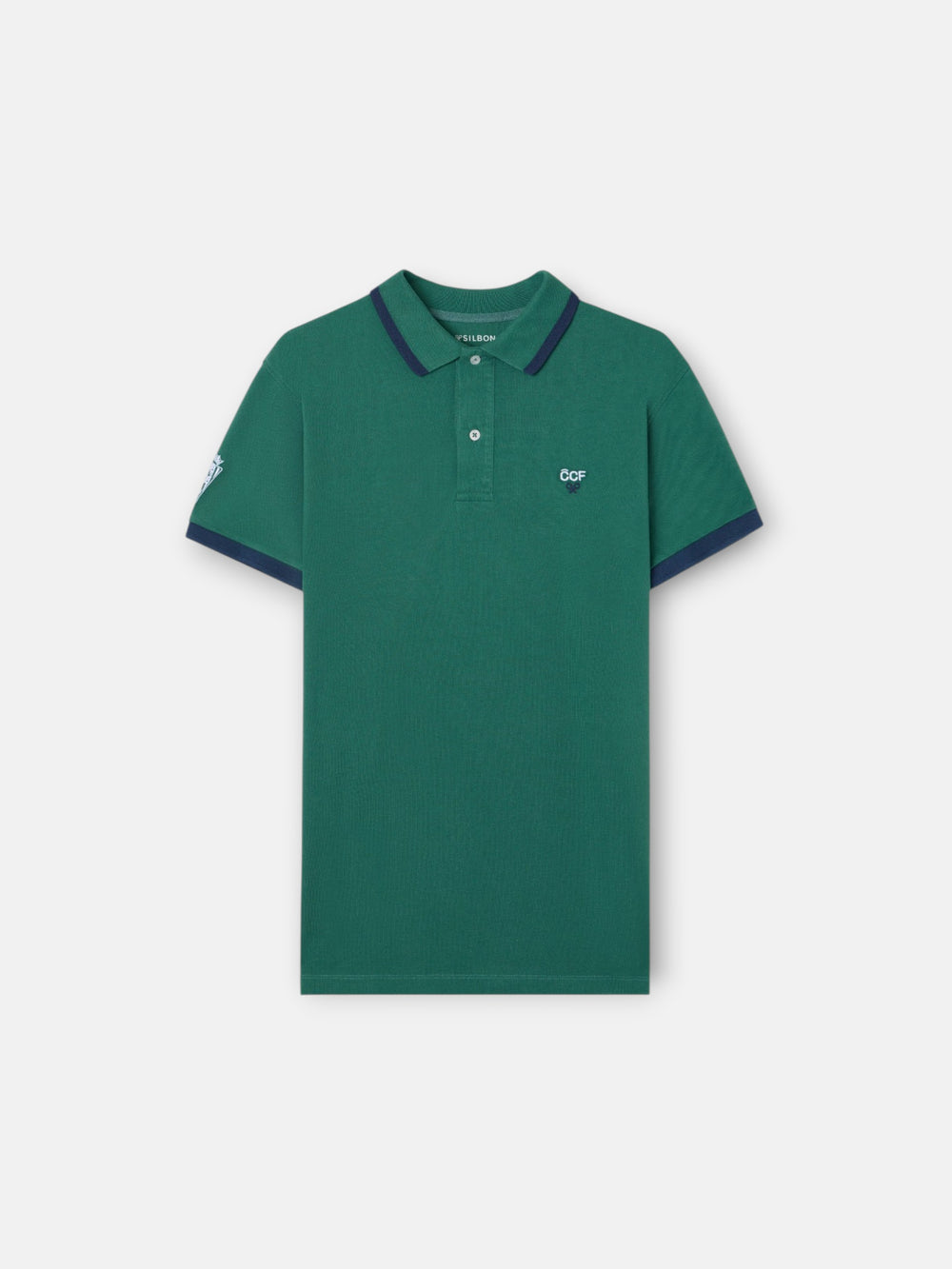 Polo criança Silbon CCF verde