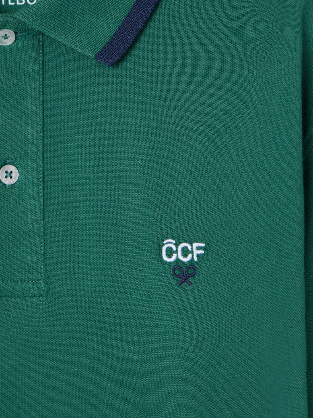 Polo enfant Silbon CCF vert