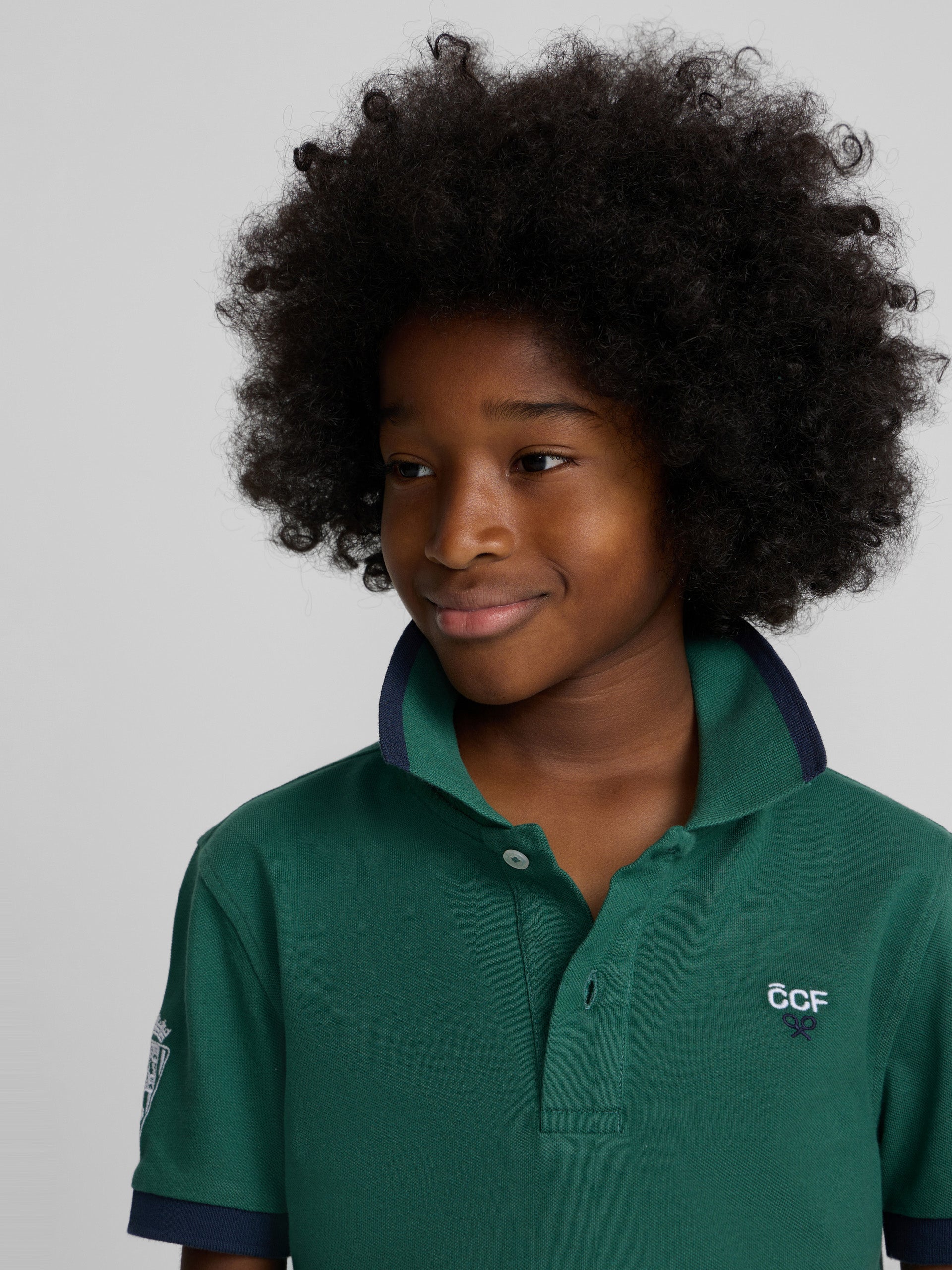 Polo kids silbon CCF verde