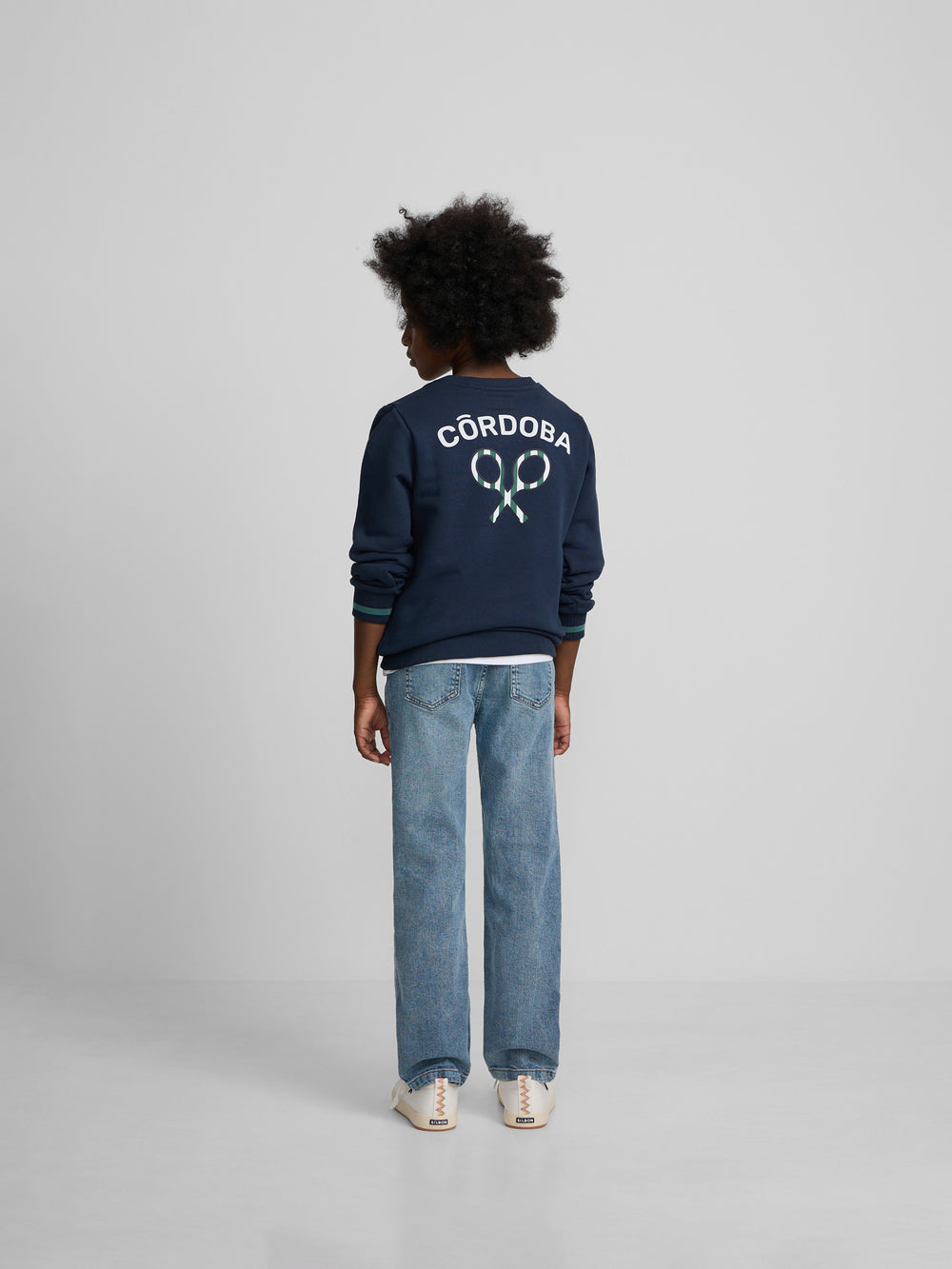 Sweatshirt kids silbon CCF azul marinho