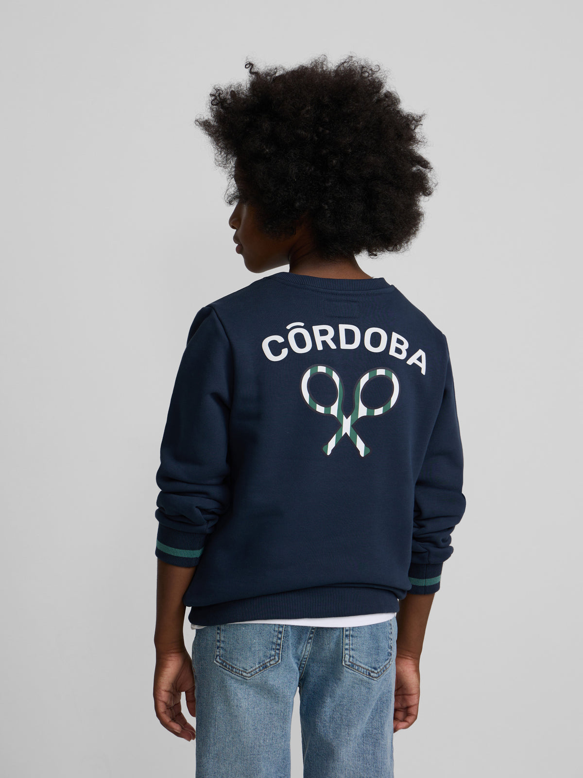 Sweatshirt kids silbon CCF azul marinho