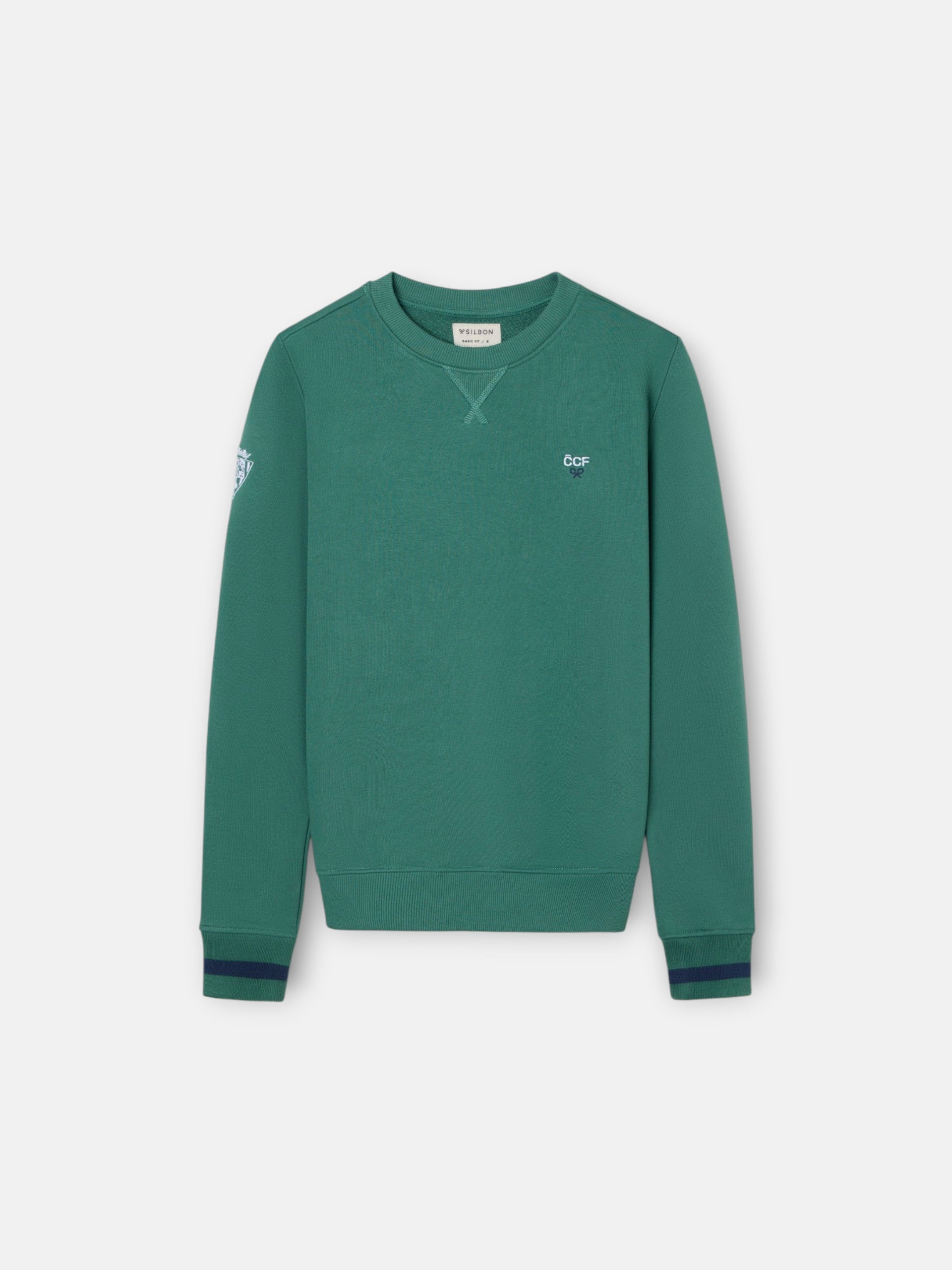 Sudadera kids silbon CCF verde