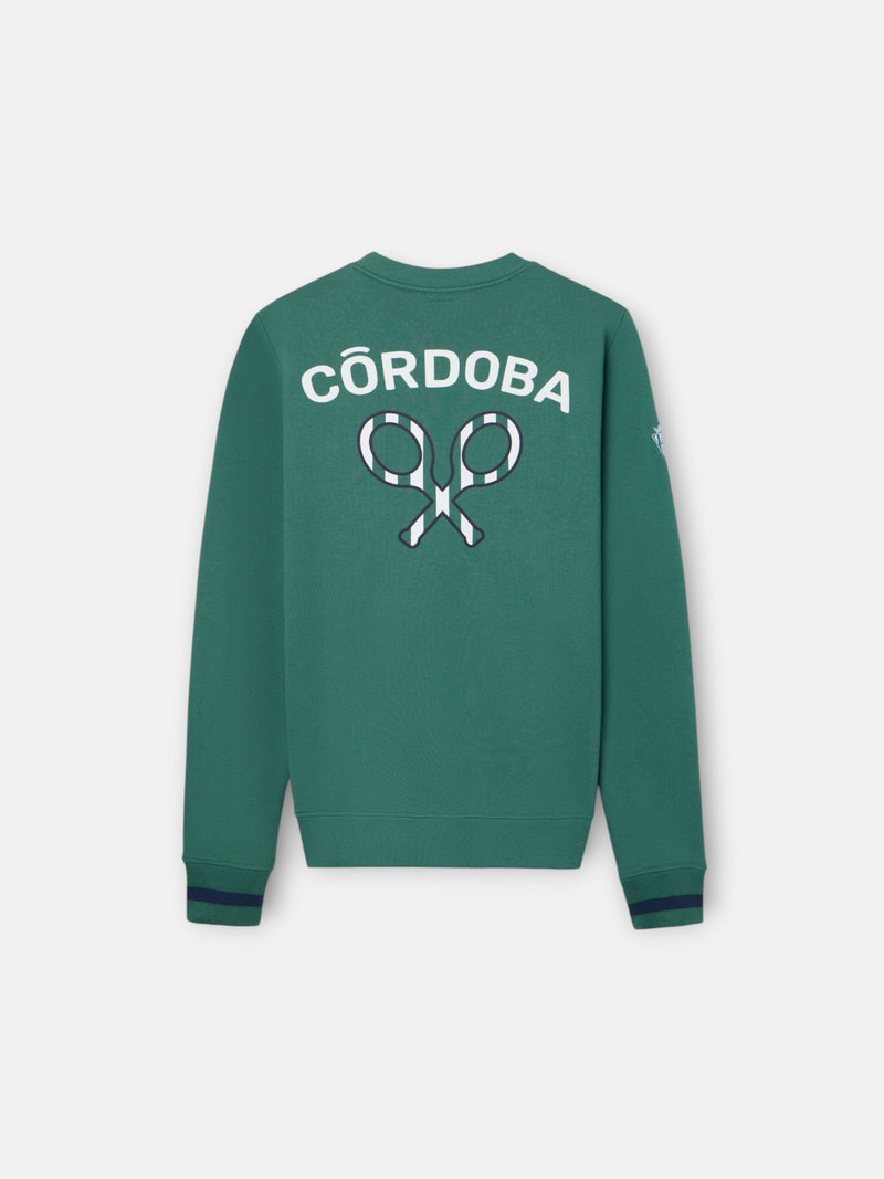 Sweat-shirt enfant Silbon CCF vert