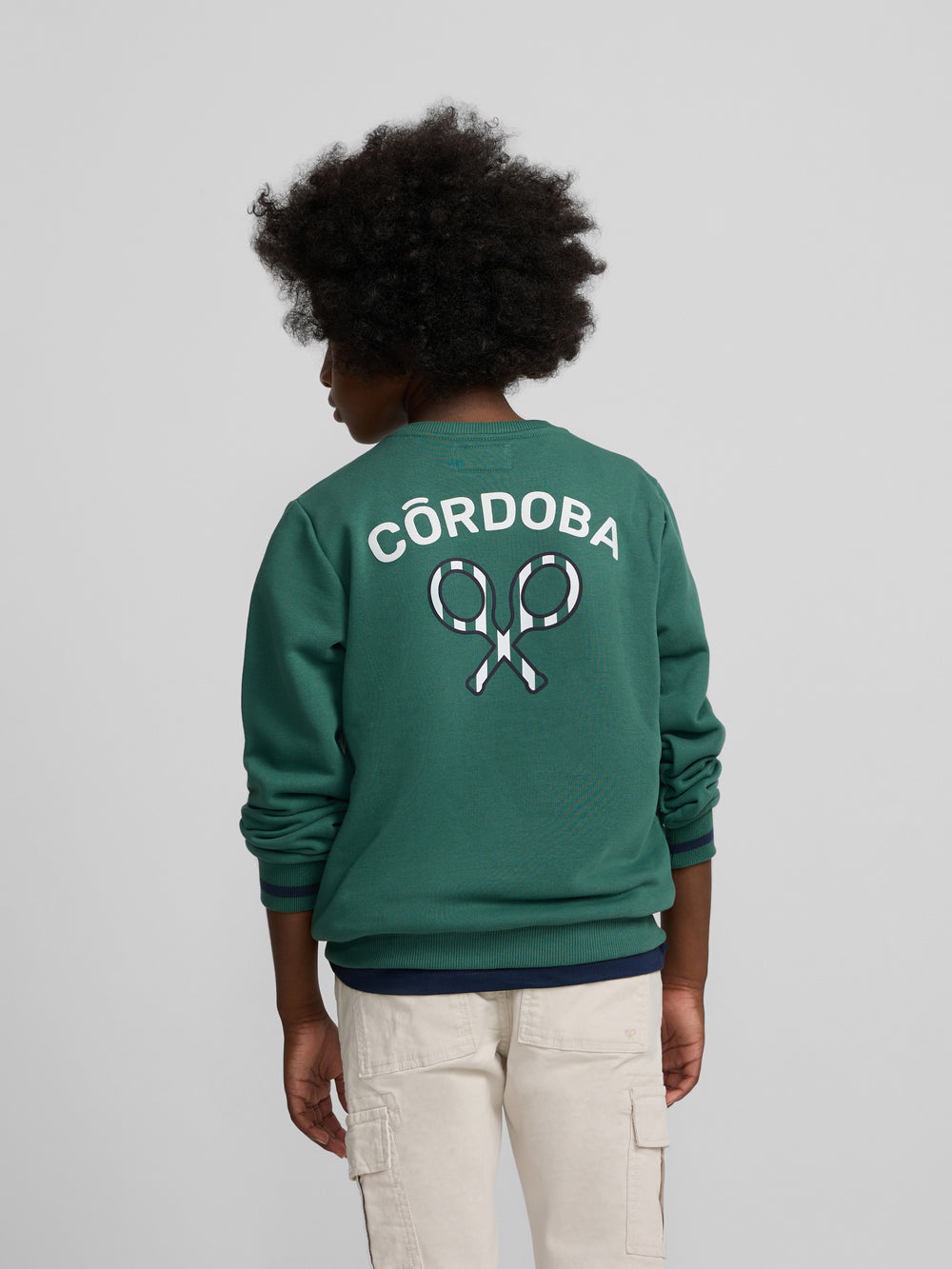 Sweatshirt kids silbon CCF verde