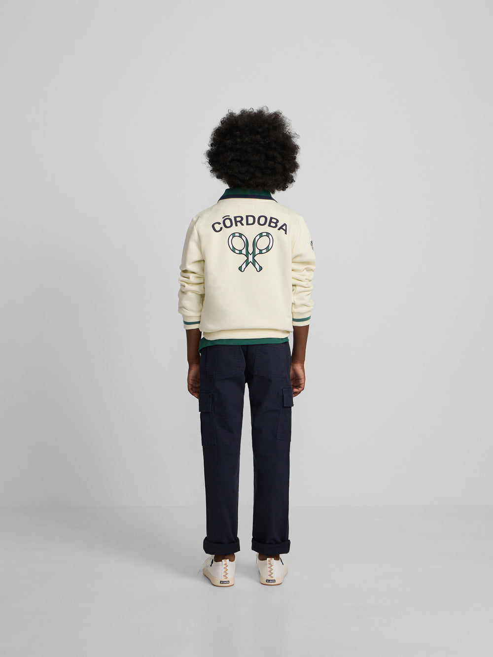 Sweatshirt kids silbon CCF creme