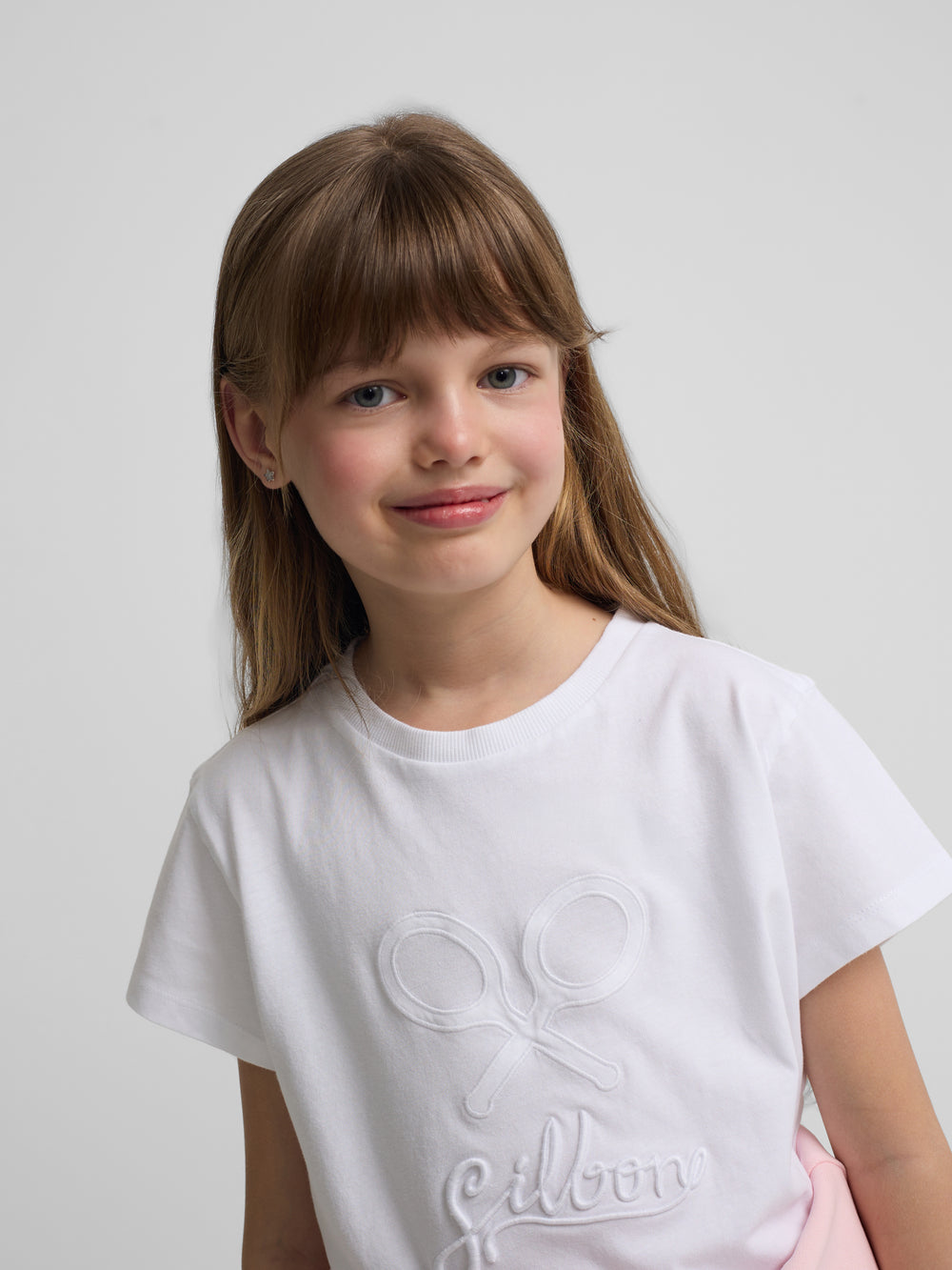 Camiseta girl clasica blanca
