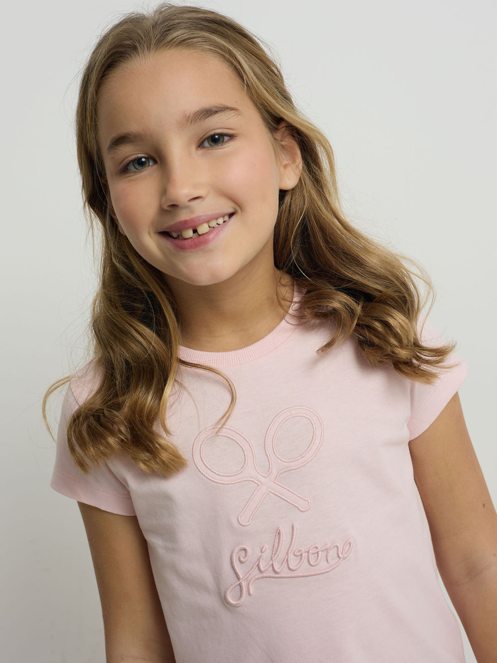 Camiseta girl clasica rosa