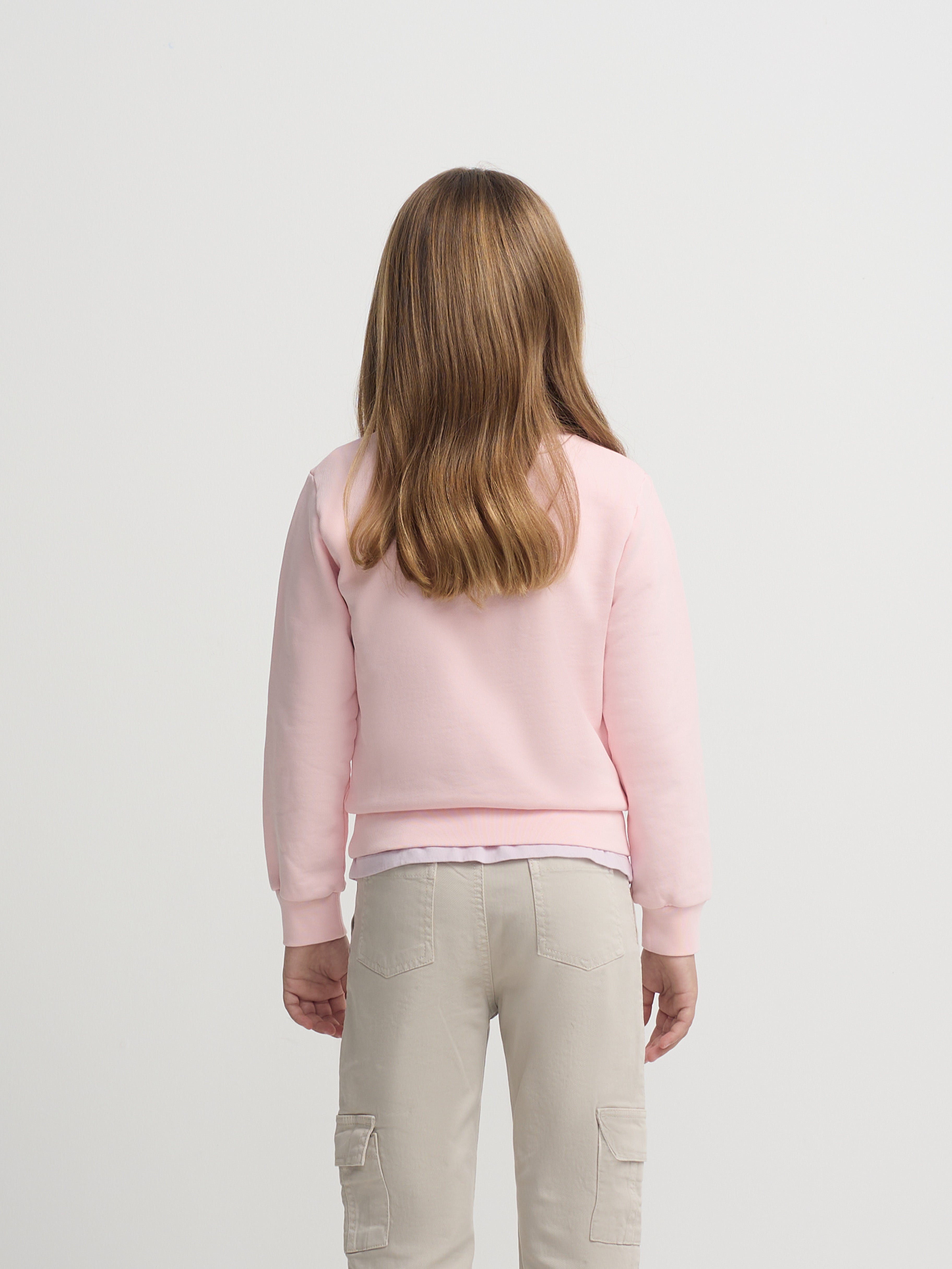Girl Smile Pink Sweatshirt