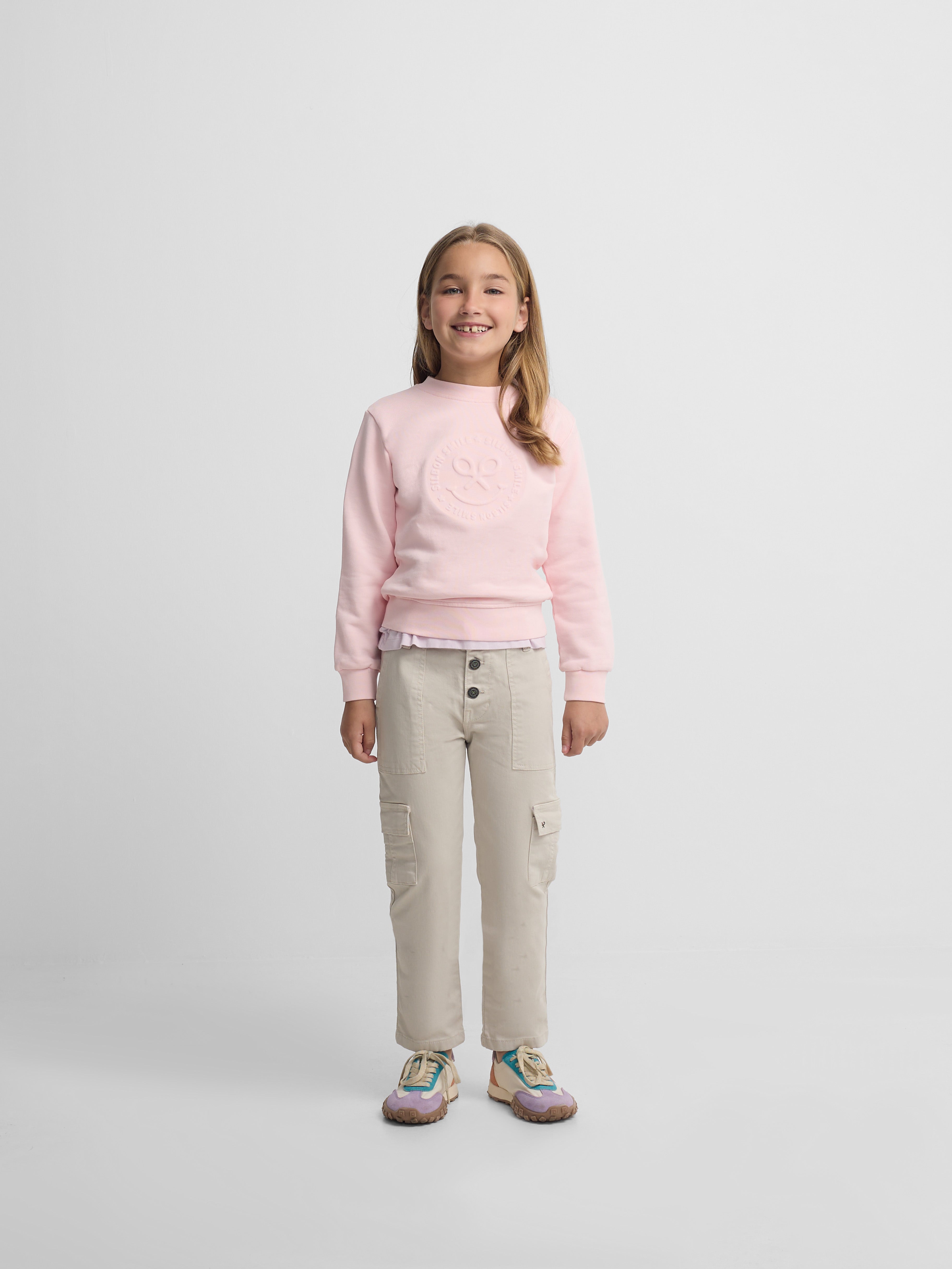 Girl Smile Pink Sweatshirt