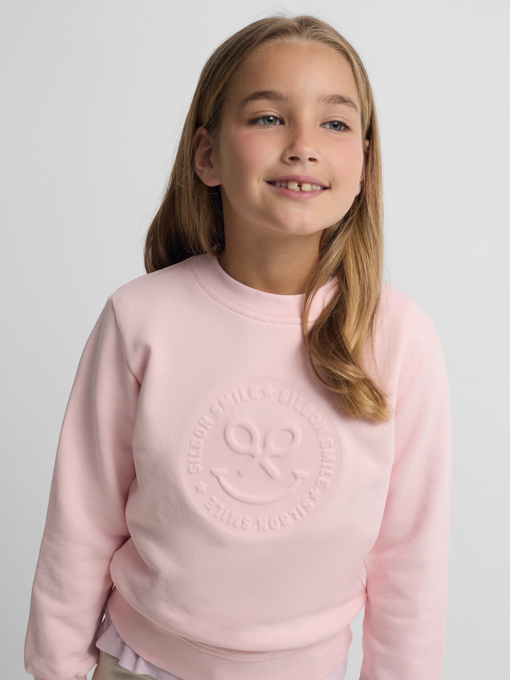 Girl Smile Pink Sweatshirt