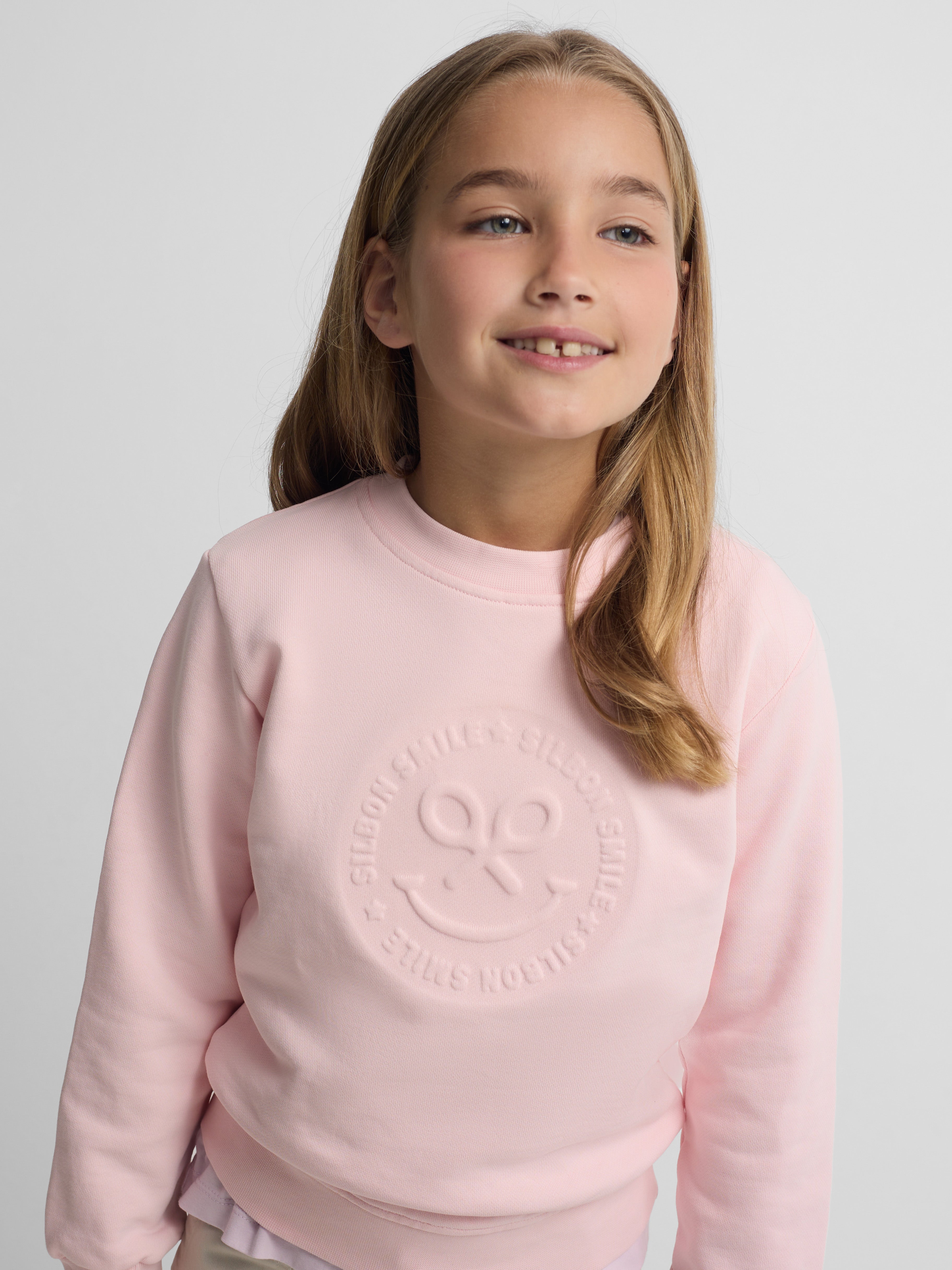 Girl Smile Pink Sweatshirt