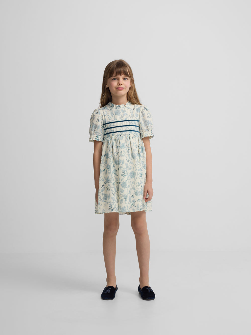 Vestido girl vestir estampado celestes