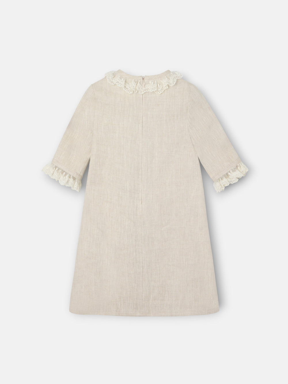 Vestido girl vestir beige