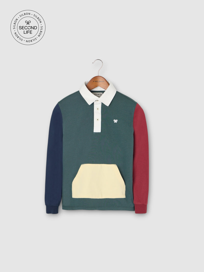 Polo manga larga kids second life