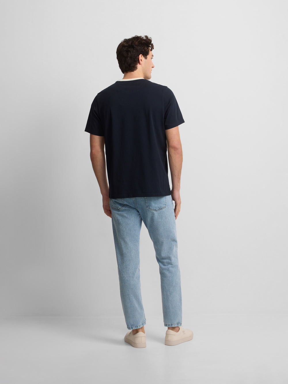 Camiseta raya horizontal cruise azul marino