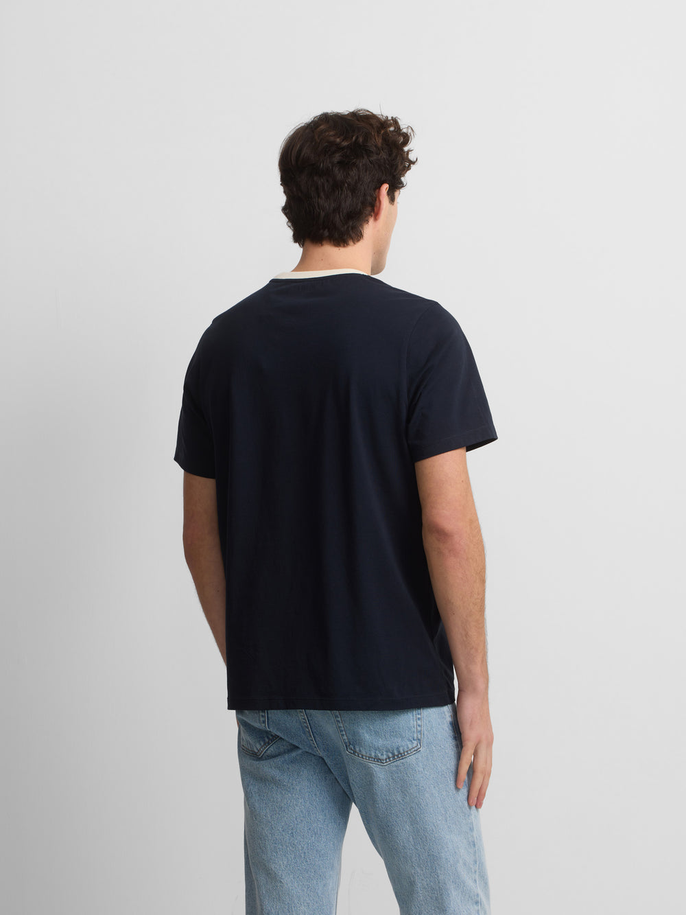 Camiseta raya horizontal cruise azul marino
