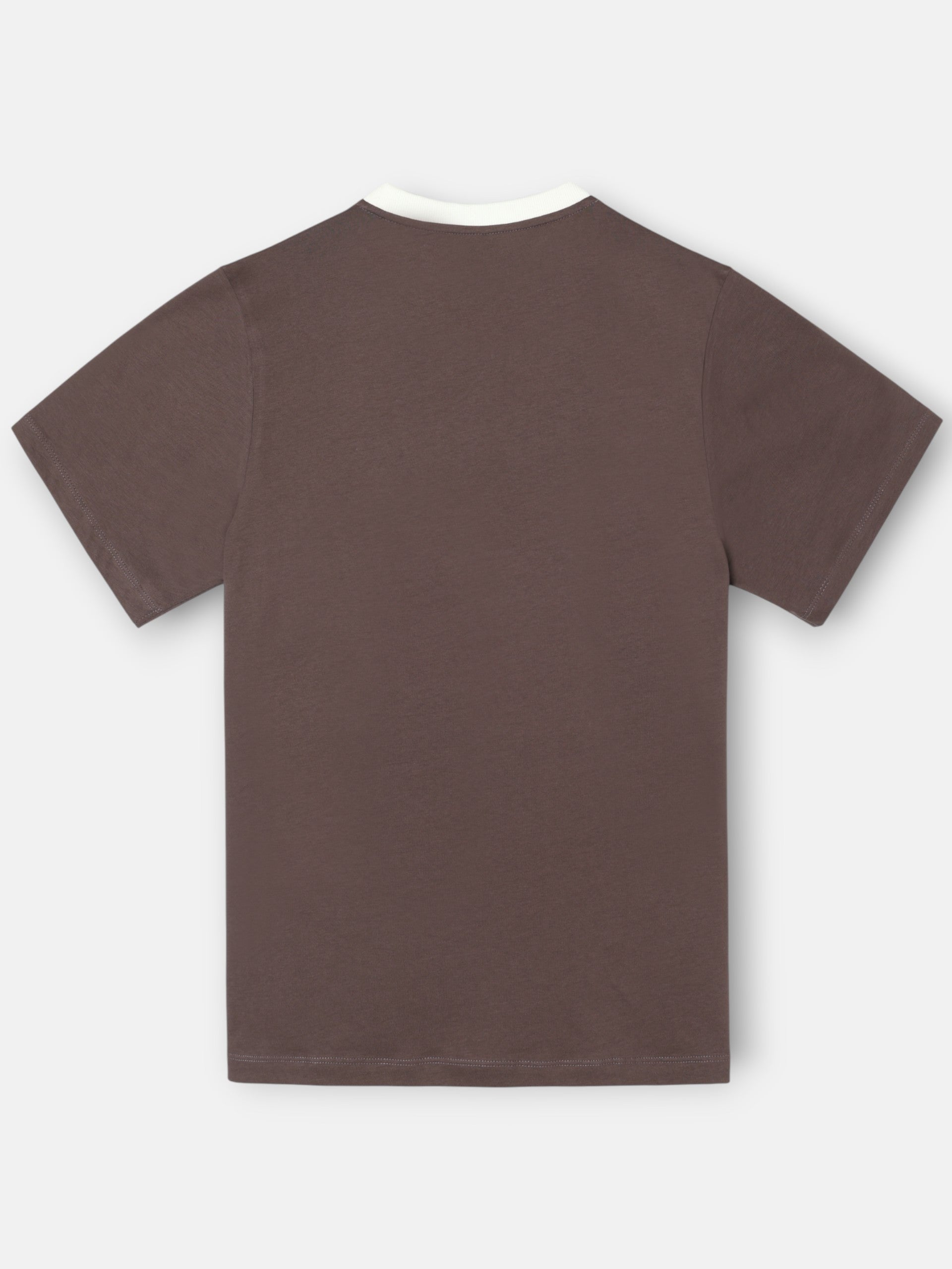 Camiseta raya horizontal cruise marron