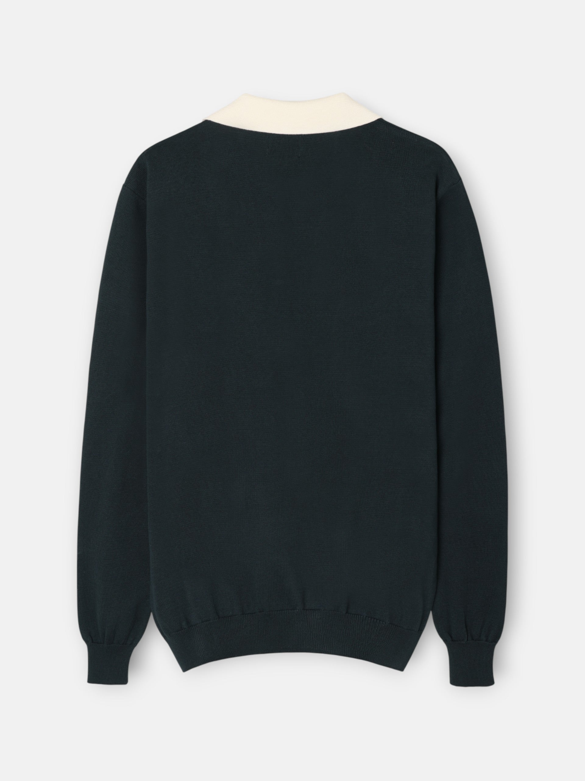 Cruise green polo neck sweater